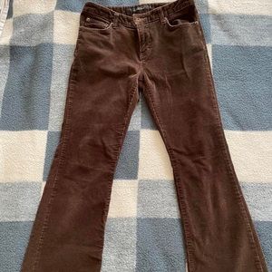 Brown vintage calvin klein courduroy pants